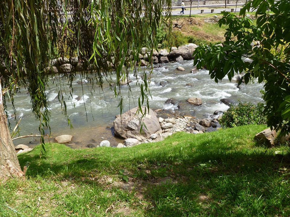 Scenery landscape river