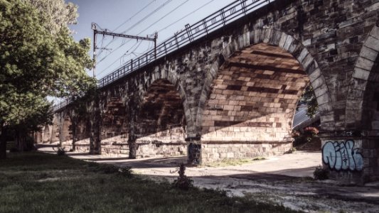 Negrelli Viaduct In Prague