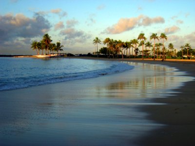 Hawaii Waikiki Beach Sunset
