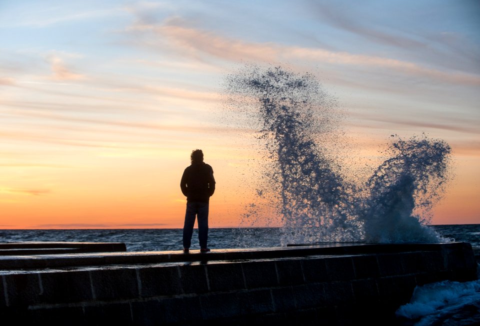 Sea Water Sky Body Of Water photo