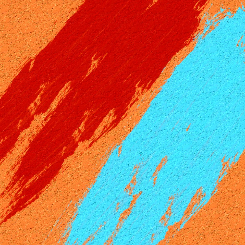 Blue Red Orange Sky