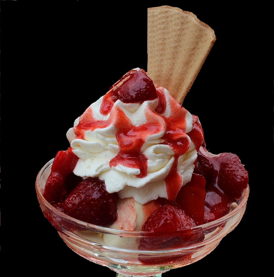 Summer dessert sweetness