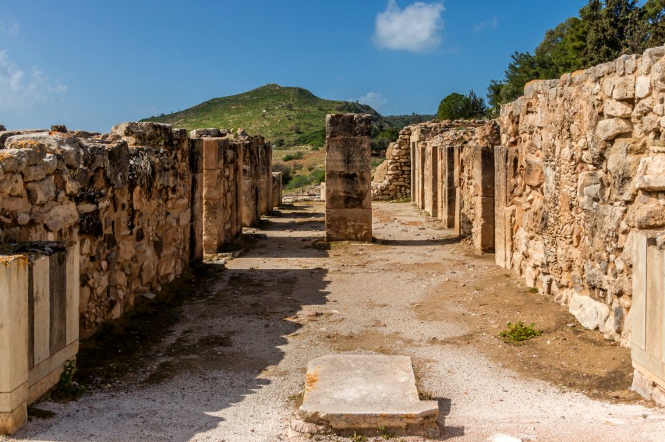 Street In Phaistos Crete