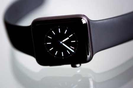 Analog Watch In Black And White