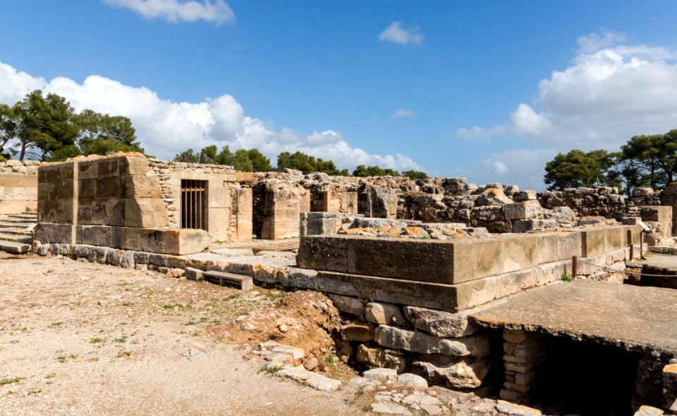 Phaistos Houses Crete