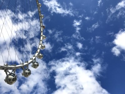 White Ferris Wheel