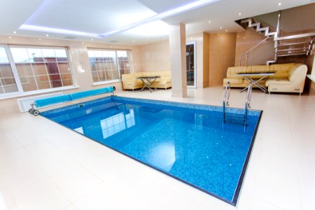 Swimming Pool In Luxury Home photo