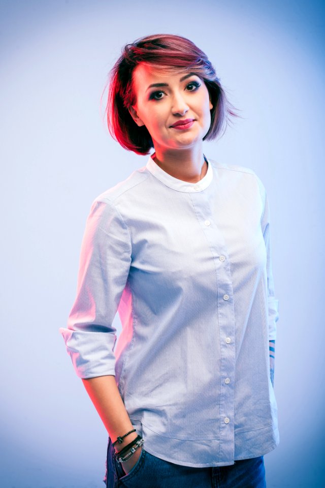 Blue White Pink Skin