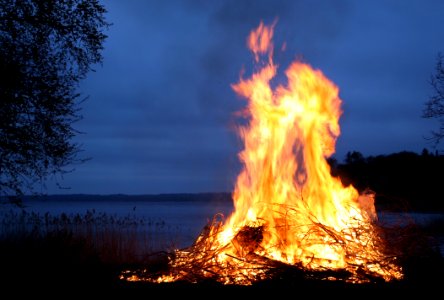 Fire Campfire Bonfire Flame
