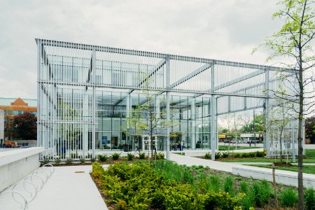 Glass And Steel Modern Building photo