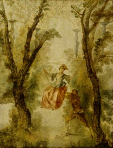 Antoine Watteau (16841721) The Swing Keinu Gunga photo
