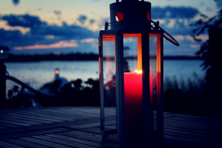 Candle Lit Lantern