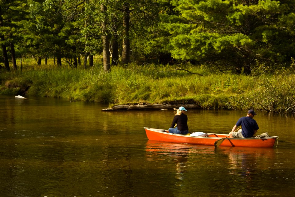 Couple Kayaking