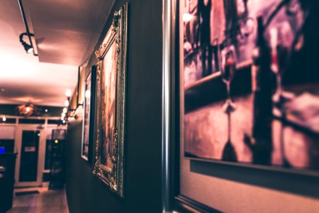 Art In Frames On Wall
