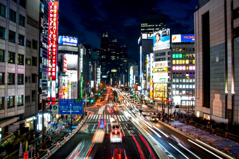 City Streets At Night