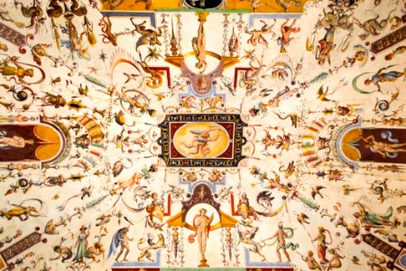 Uffizi Gallery Painted Ceiling
