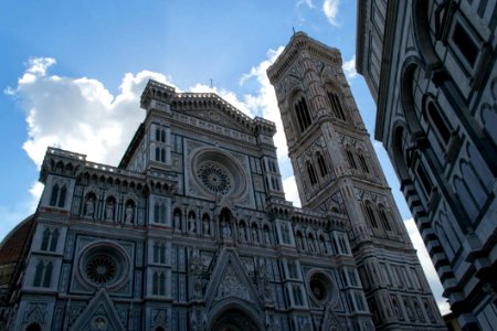 Facade Of Florence Cathedral