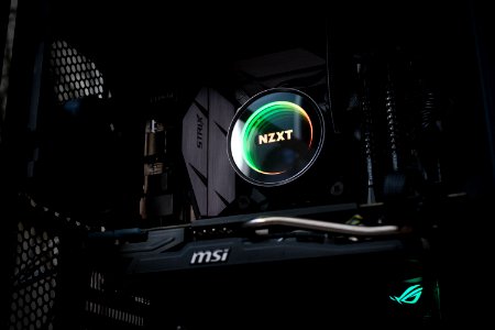 Close Up Of NZXT Electronics
