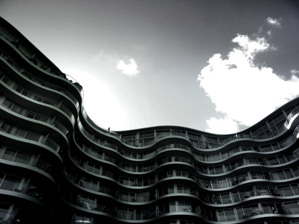 Contemporary Architecture In Black And White