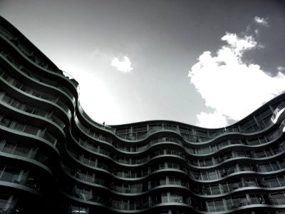 Contemporary Architecture In Black And White