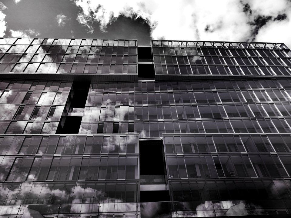 Exterior Of A Glass Building
