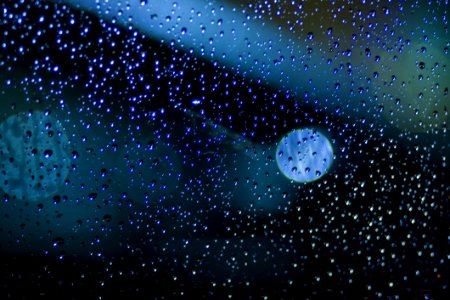 Rain Drops On A Window