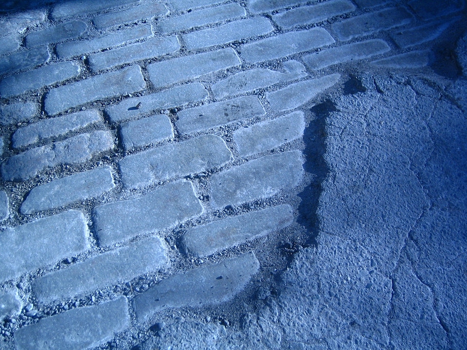 Street sidewalk surface