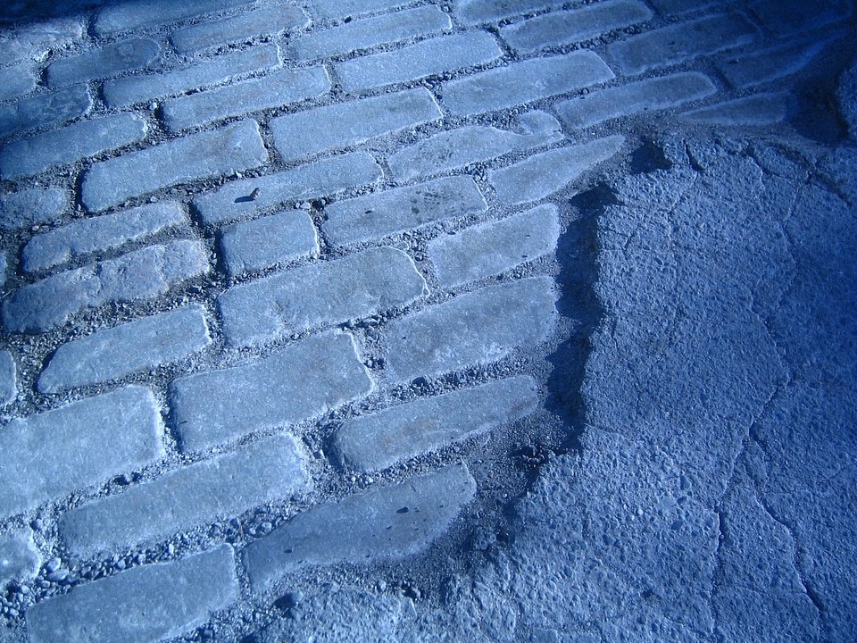 Street sidewalk surface photo