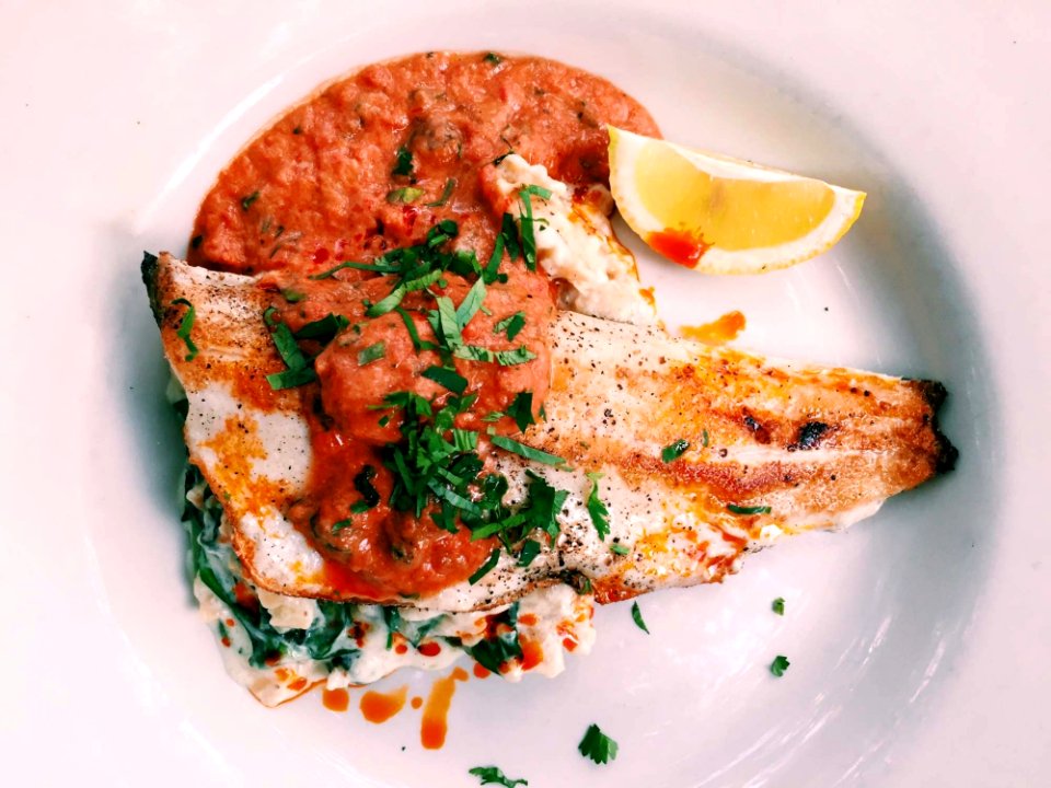 Fish With Tomato Puree