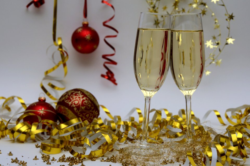 Sparkling Wine At Holiday