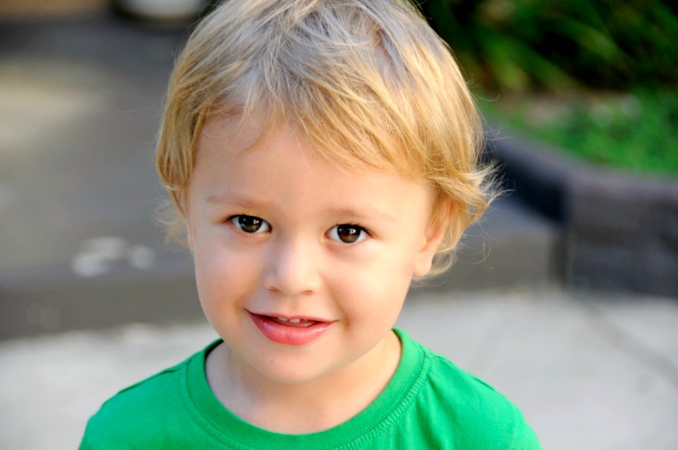 Blond Toddler Boy