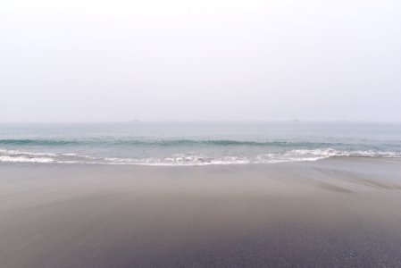 Ocean Waves On Beach Side