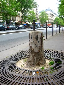 Sad Vampire Tree Stump