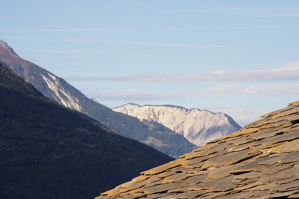 Alpine mountains switzerland