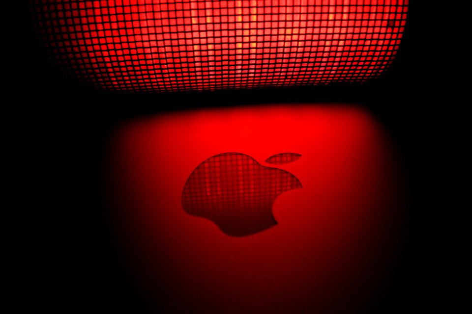 Red Apple Background