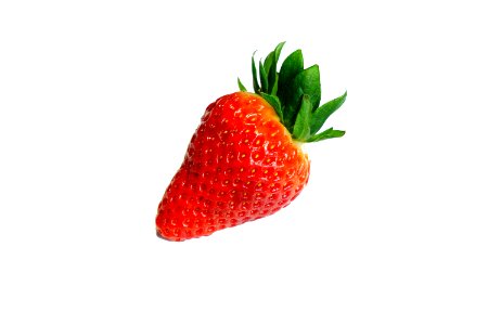 Red And Green Strawberry Fruit