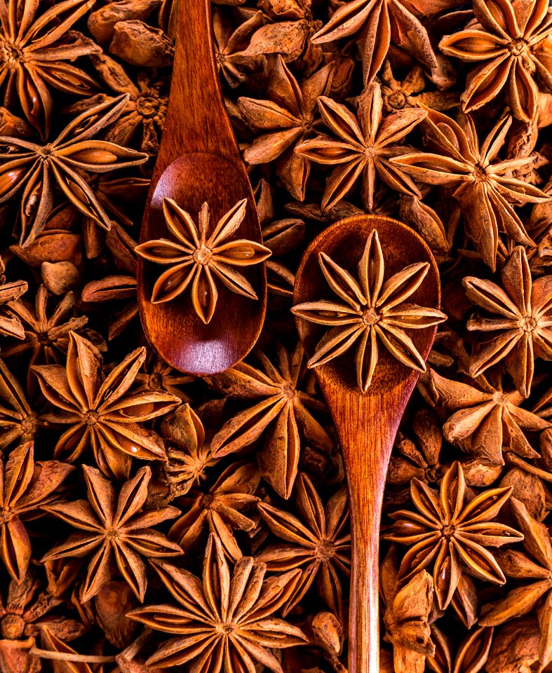 Directly Above Shot Of Dried Decoration