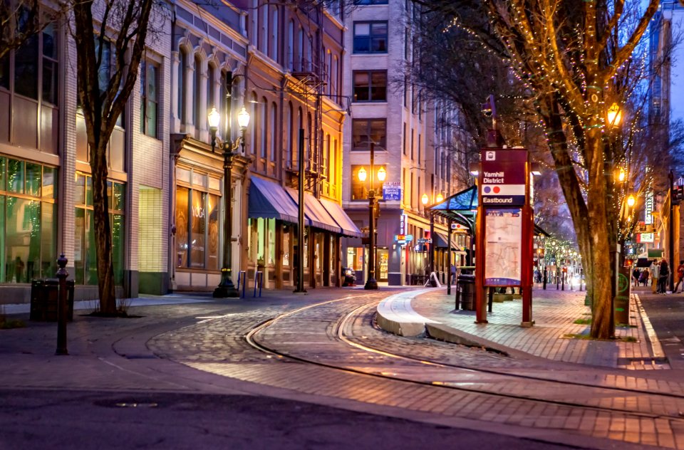 Empty Night Street