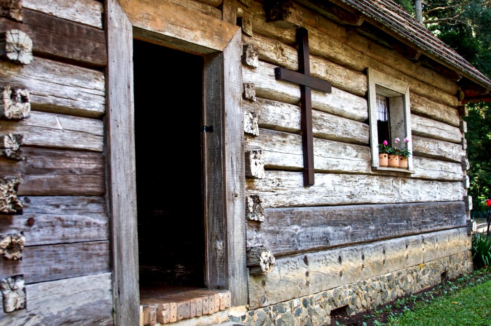 Brown Wooden House