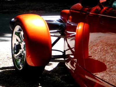 Orange Classic Car