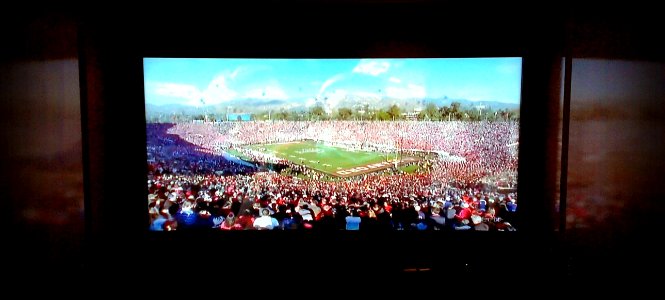 Rose Bowl Tv Reflection photo