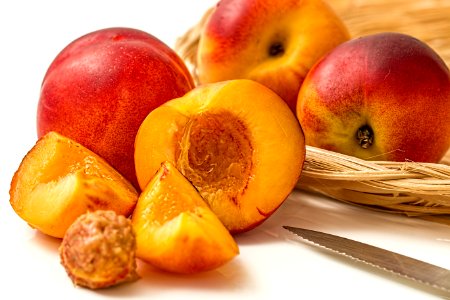 Fruit Food Produce Peach photo
