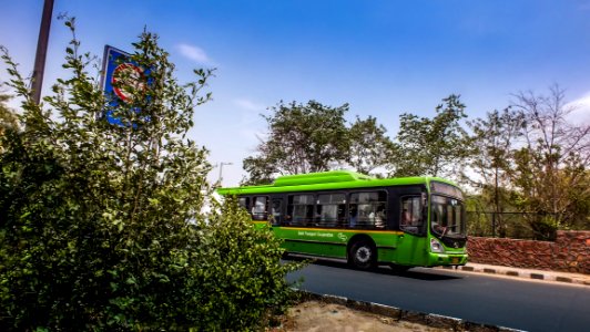 Delhi Transport Corporation Bus India