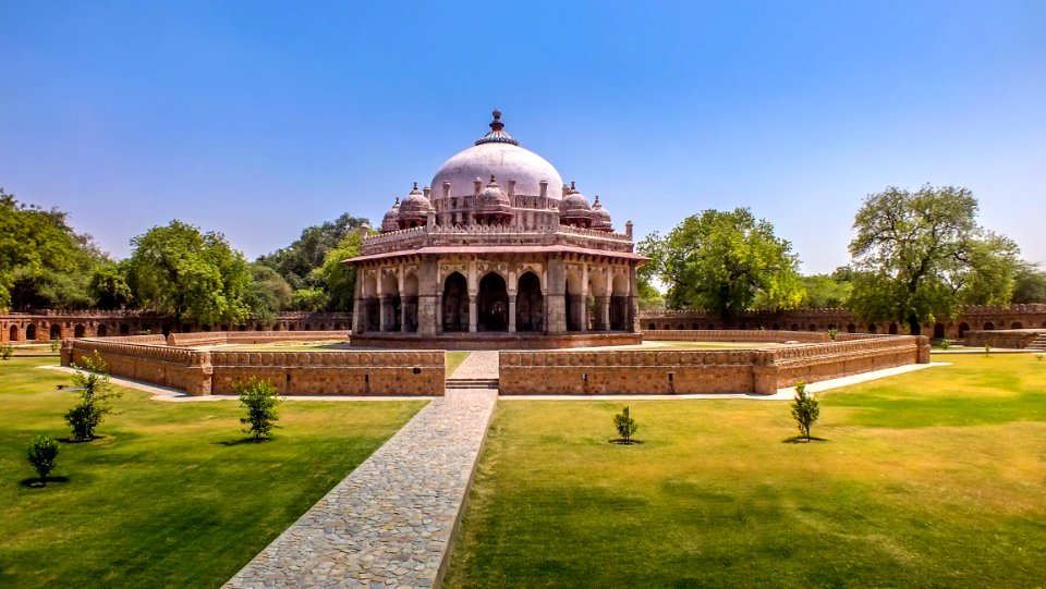 Isa Khan Niyazi Tomb New Delhi India photo