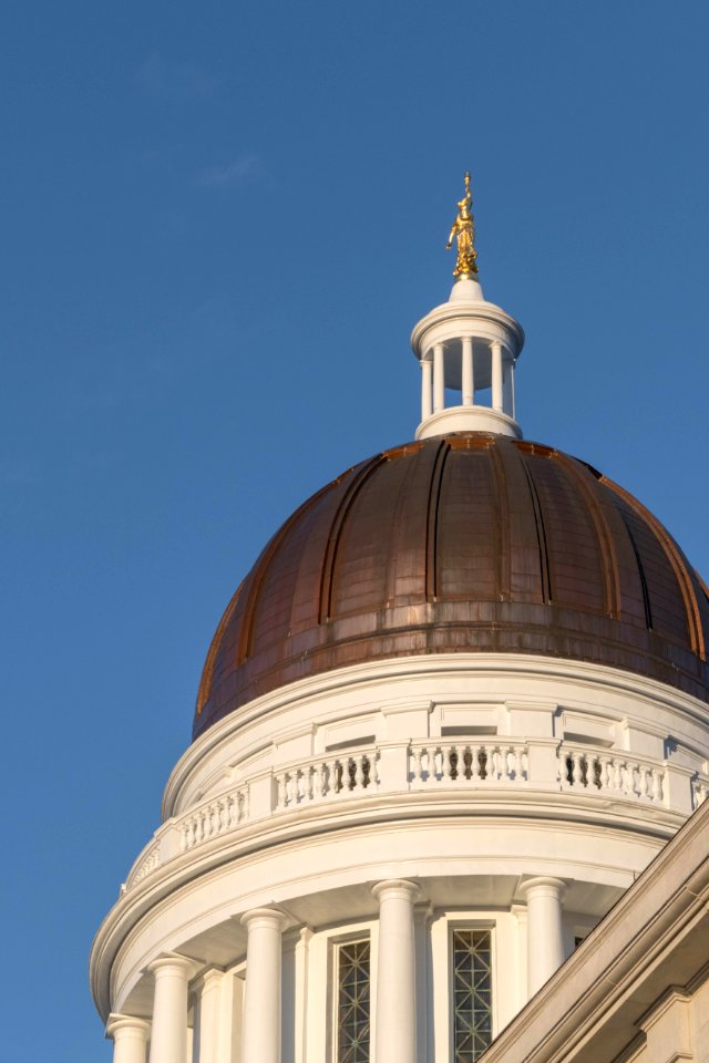 Maine State House Dome