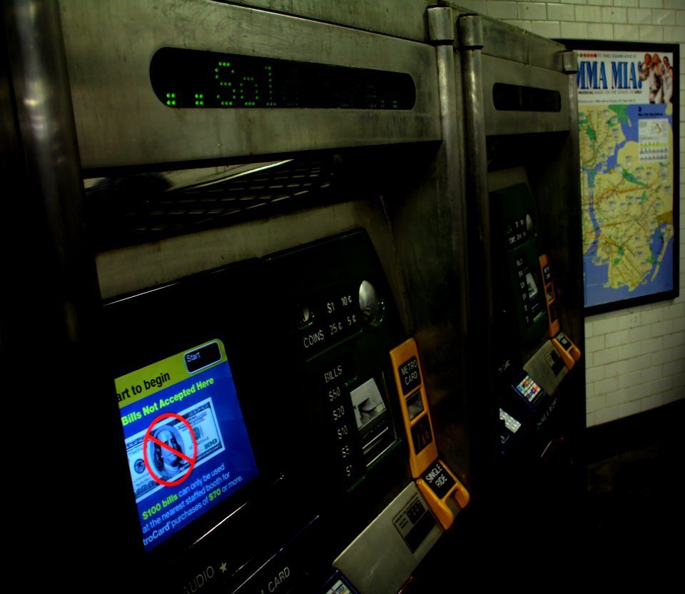 Metrocard Vending Machine
