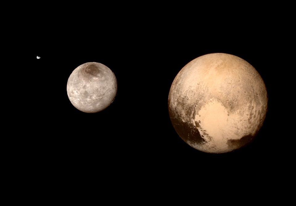 Hydra Charon And Pluto