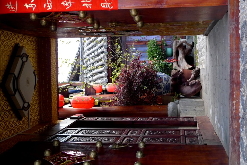 Plant Architecture Flowerpot Chinese Architecture