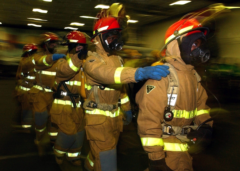 Training in line ship