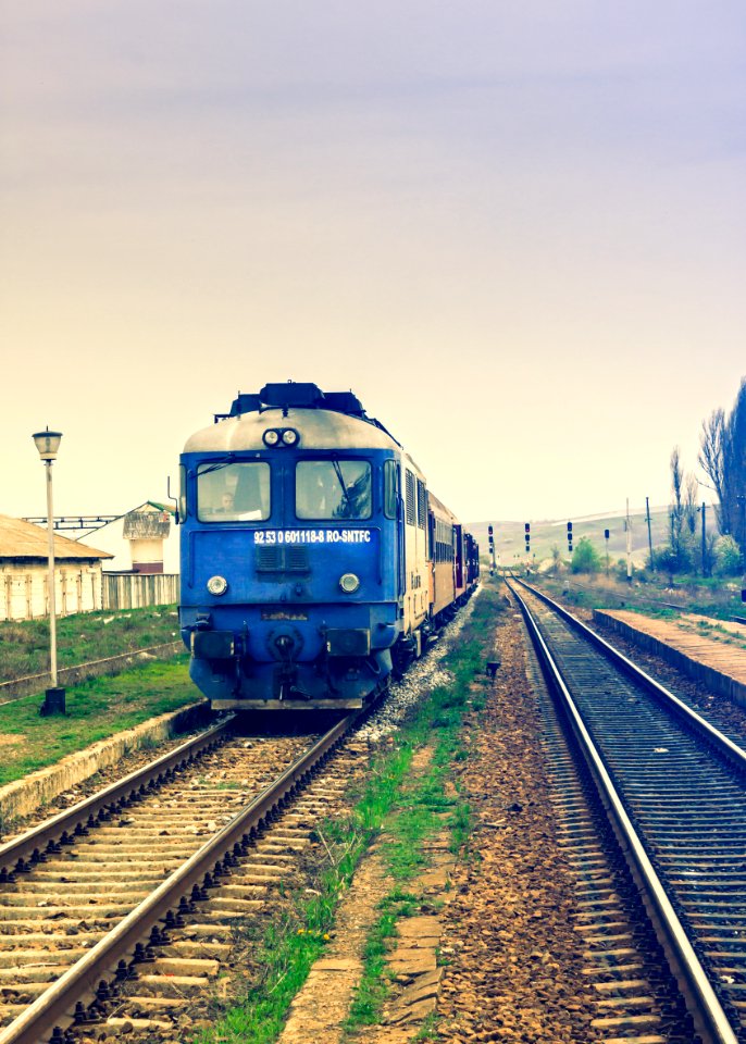 Moving Train On Track
